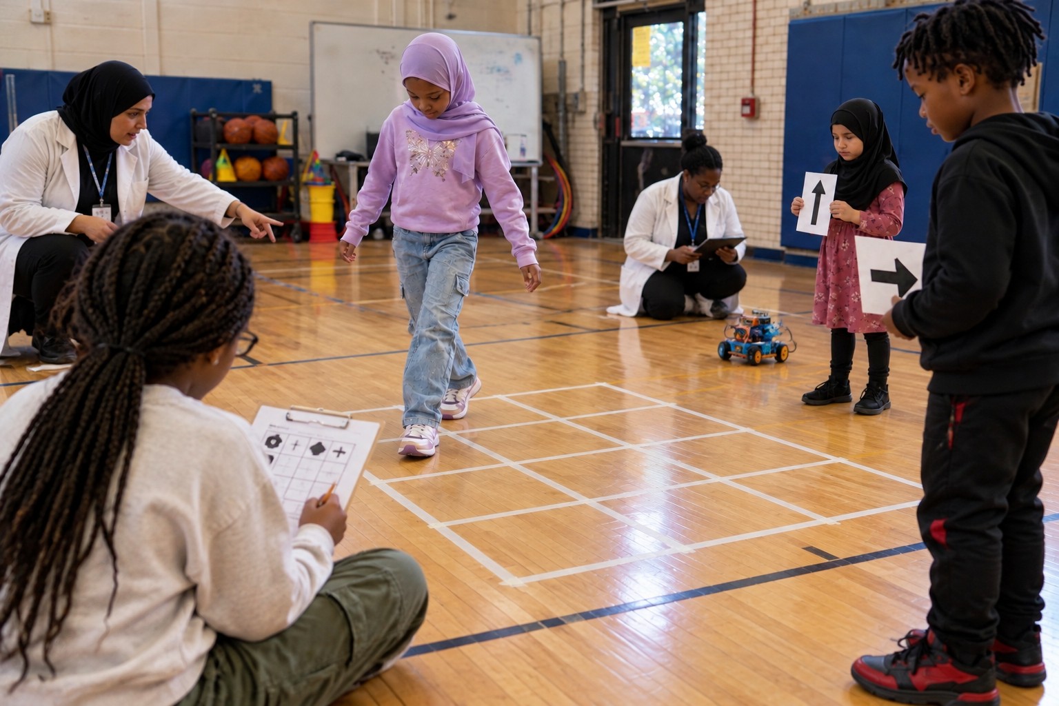 Human robot challenge hands-on activity